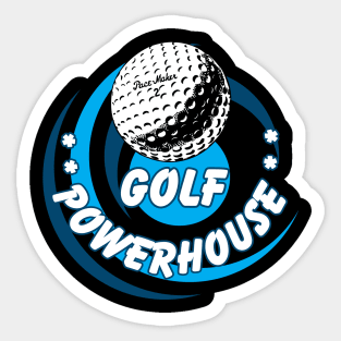 Golf powerhouse High school, College and professional sport Sticker